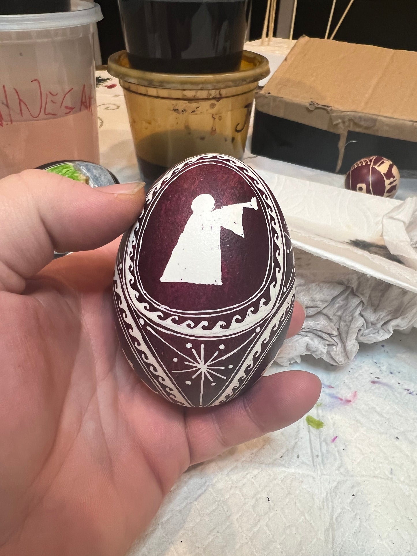 4 Circles Goose Egg Nativity