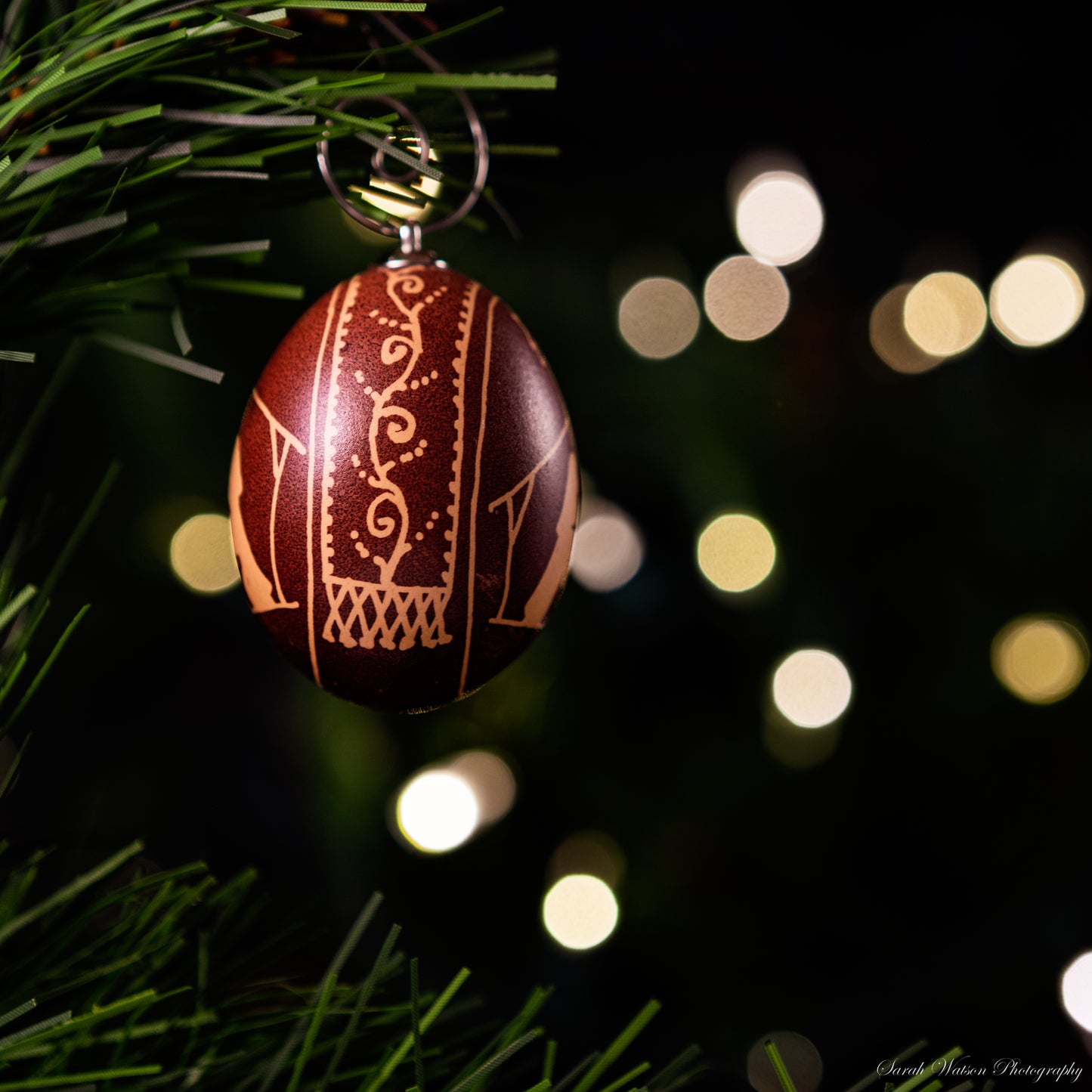 Single - nativity ornament